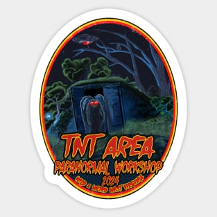 Wild & Weird TNT-Area Workshop Official (retro) Sticker